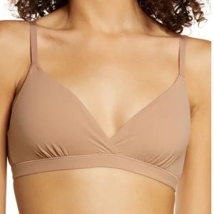 SKIMS Fits Everybody Crossover Bralette in Sienna NWT